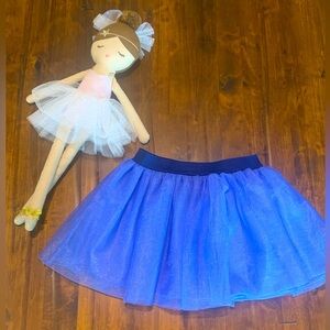 👑✨Disney Toddler Tulle Skirt Indigo Color Size 3T